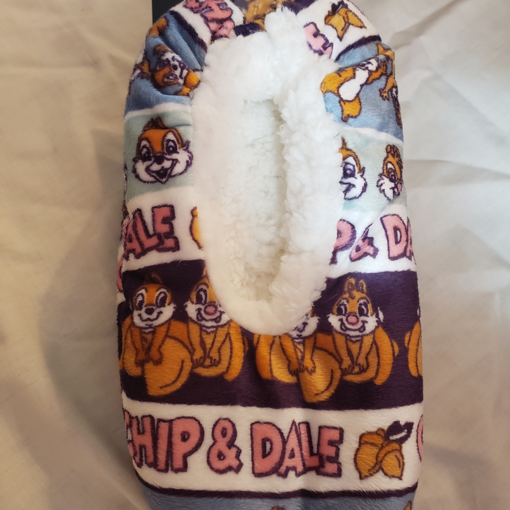 Disney Chip & Dale Plush Women's Slippers